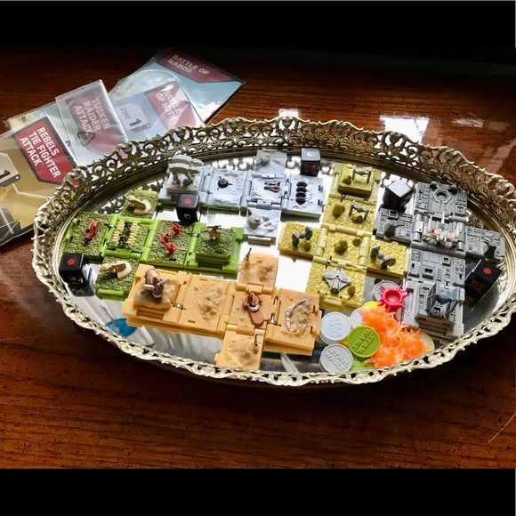 Lot STAR WARS Battle Cubes Polly Pocket Size Cube Toys Game Pcs Paperwork Dice - Picture 2 of 16